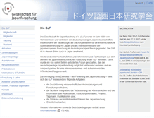 Tablet Screenshot of gjf.de
