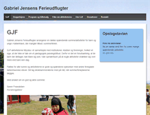 Tablet Screenshot of gjf.dk